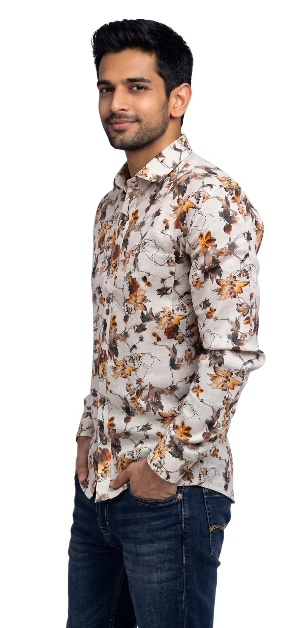 Floral Long Sleeve Shirt
